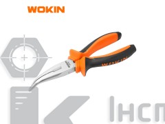 100306 Довгогубці зігнуті 6" (160 мм) Wokin