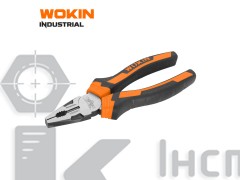 101006 Плоскогубці комбіновані INDUSTRIAL 6" (160 мм) Cr-V Wokin