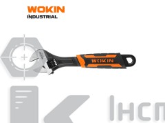 150238 Ключ розвідний INDUSTRIAL 8" (200 мм)  0-24 мм Cr-V Wokin