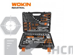 Набір інструментів універсальний 1/4", 3/8", 1/2" 137 од. INDUSTRIAL (155913, Wokin)